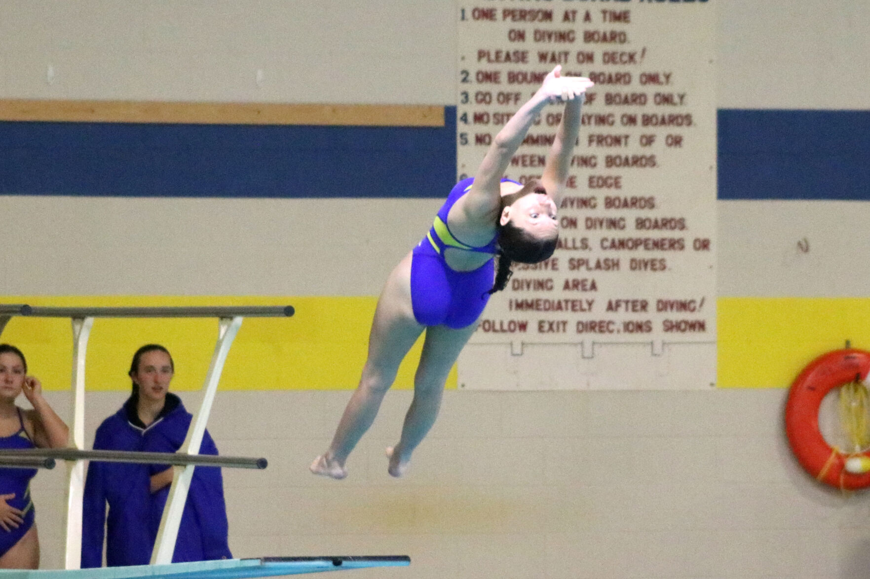 Rice Lake girls swim and dive vs Menomonie 9-10-20